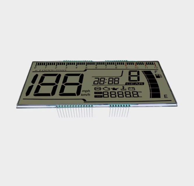Lcd-Display Motorrad Tachometer Fahrrad mit Dual Farbe