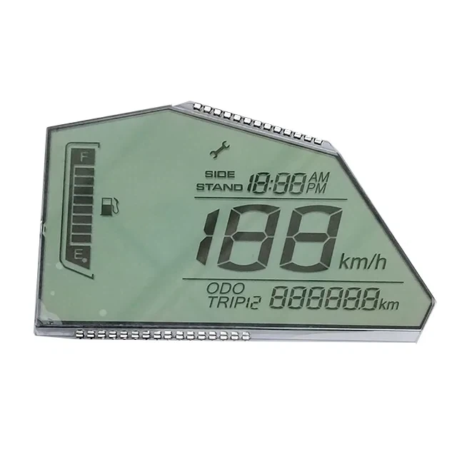 Motorrad-Tachometer, hochwertiges HTN 4,5 V Tacho-LCD