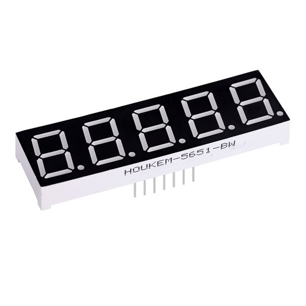 LED -Digitalrohr für das Wiegenindikator