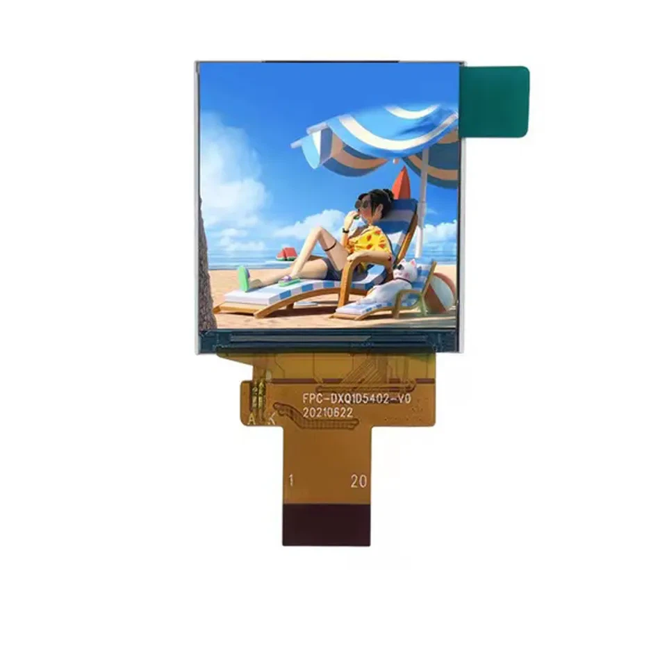 1,54-Zoll-Tft-LCD-Display 320 x 320 quadratischer Bildschirm