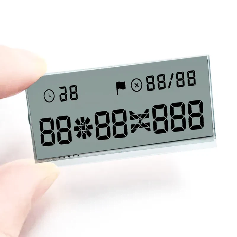 7-Segment-LCD-Anzeigemodul Monochromes LCD-Display für Mathematiklehrer